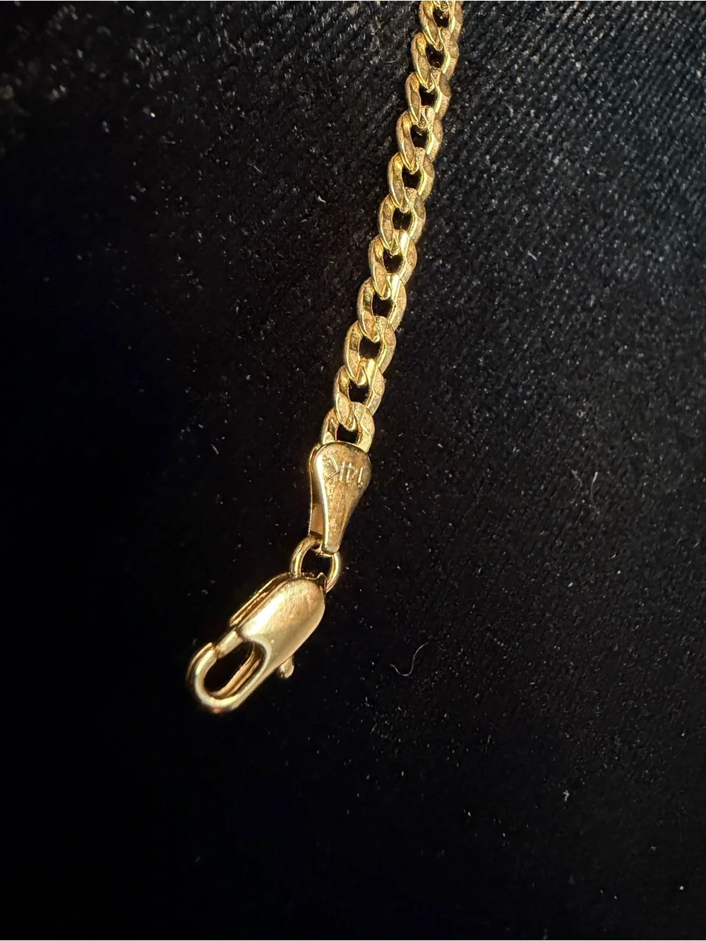 Cuban 8in 4MM 14K Stamped Gold Filled Bracelet Everyday Wear Piece. Beautiful.